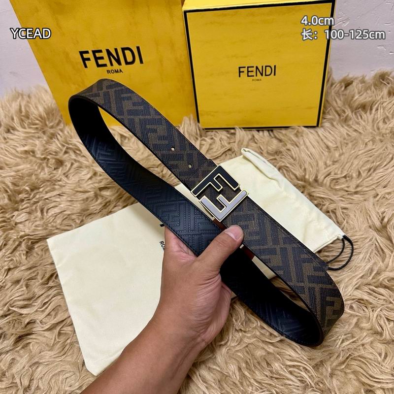 Fendi belt 40mmX100-125cm 8L178